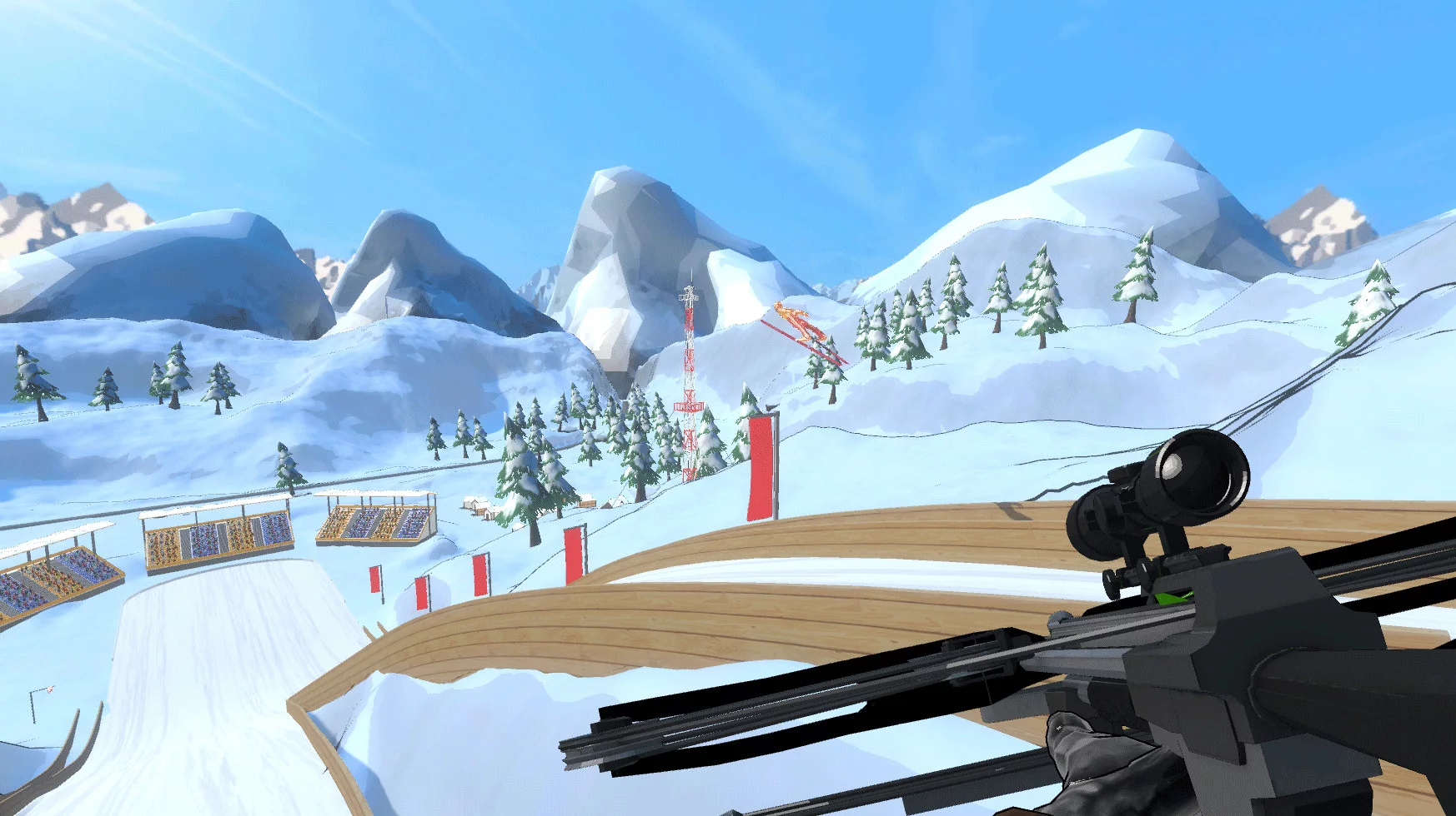 Изображение игры: Ski Sniper