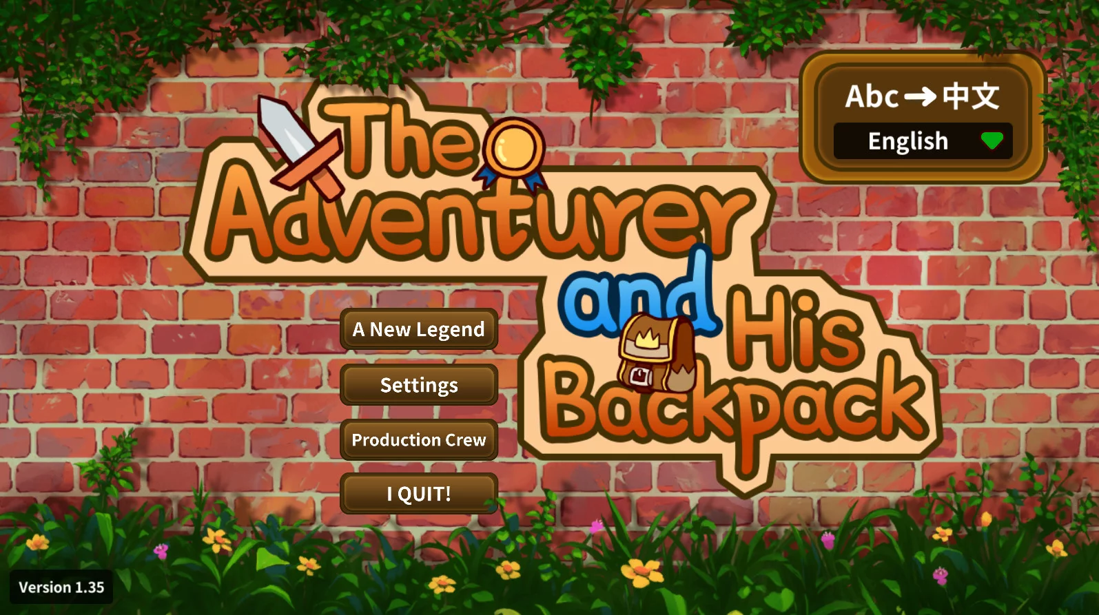 Изображение игры: The Adventurer and His Backpack