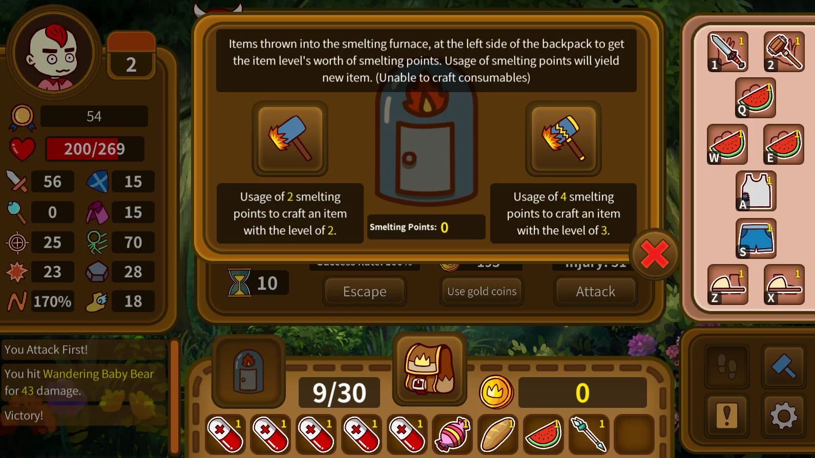 Изображение игры: The Adventurer and His Backpack