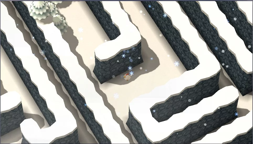 Изображение игры: Chicken Labyrinth Puzzles