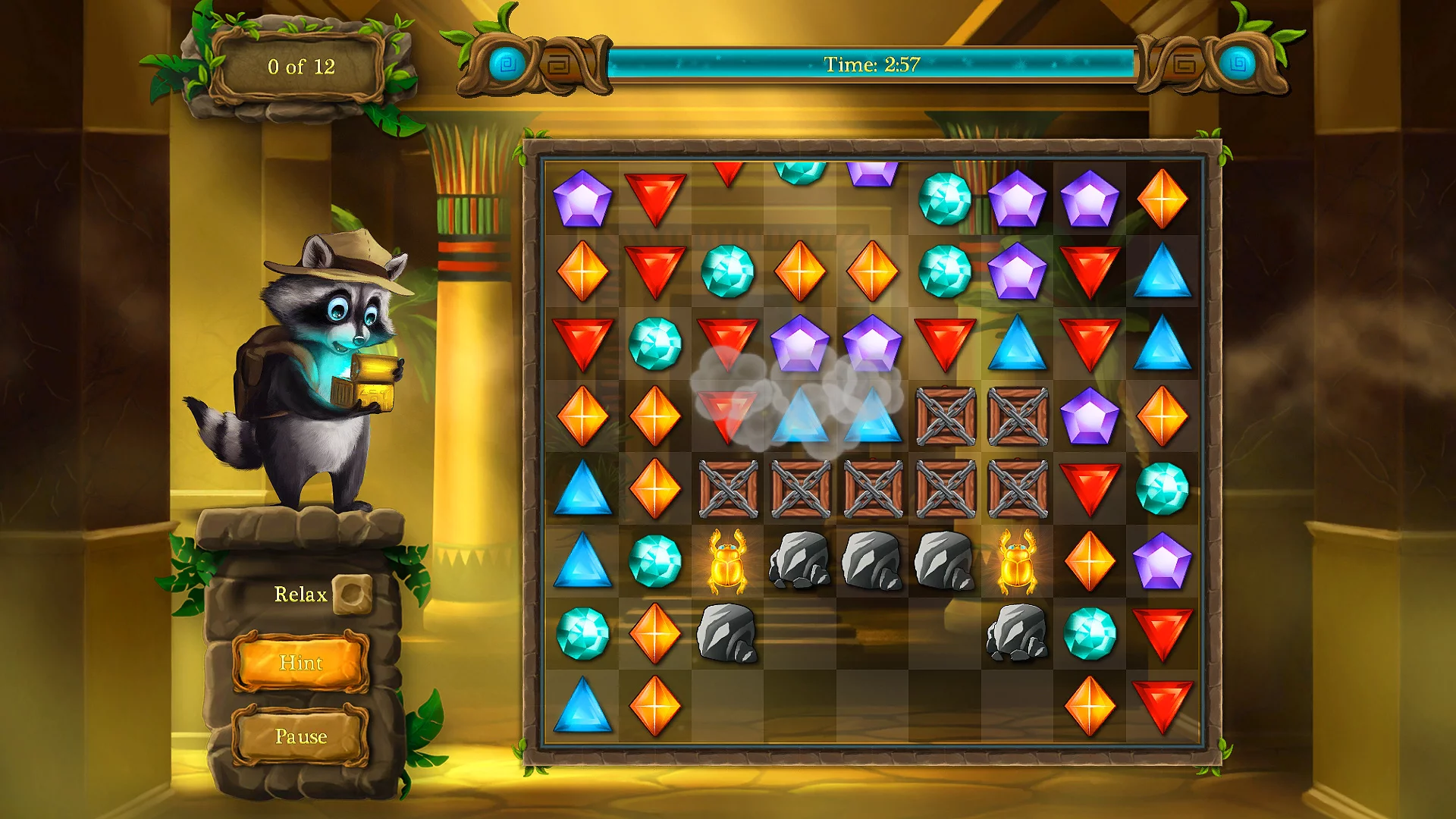 Изображение игры: Ricky Raccoon 2 - Adventures in Egypt