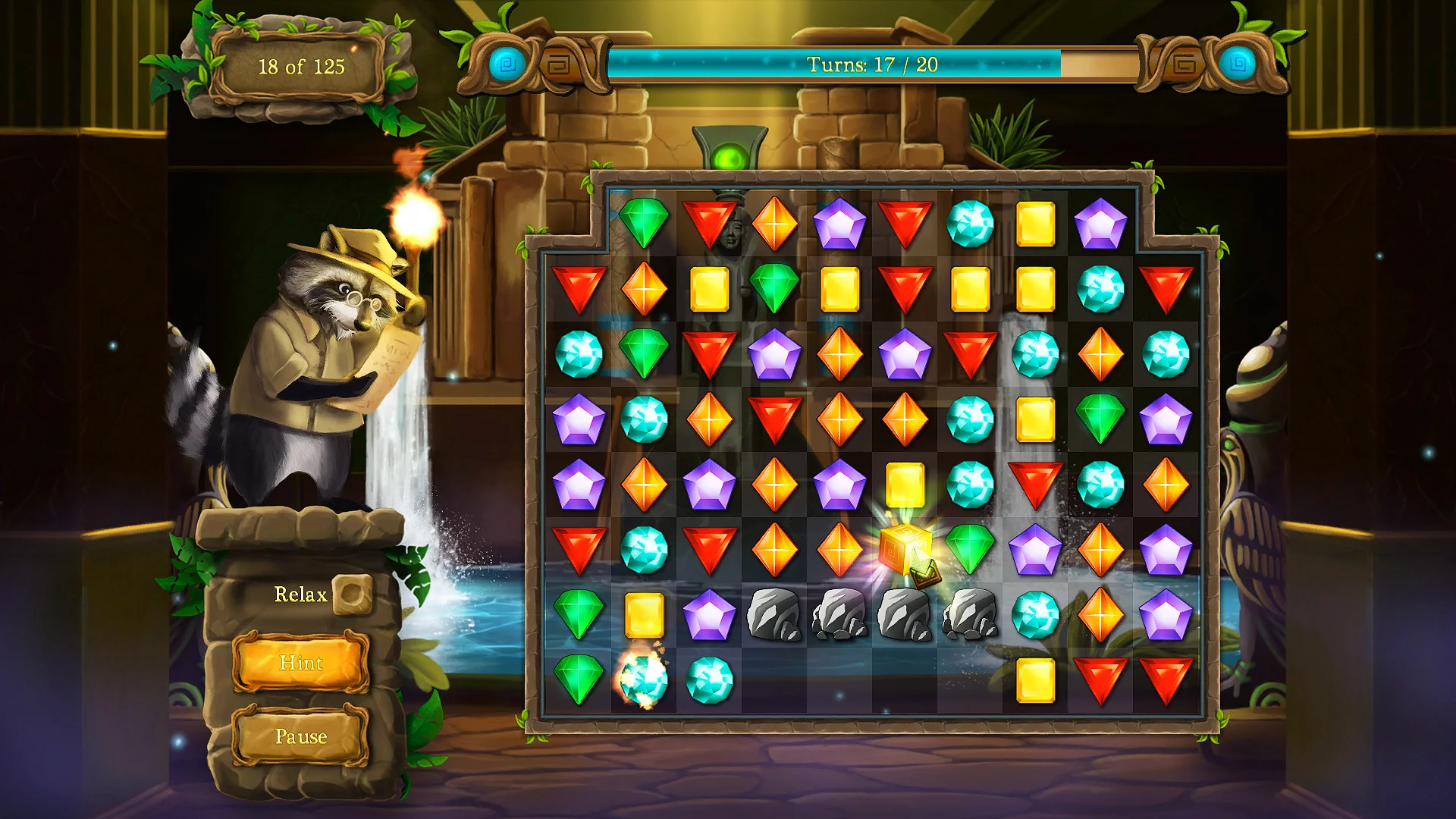 Изображение игры: Ricky Raccoon 2 - Adventures in Egypt