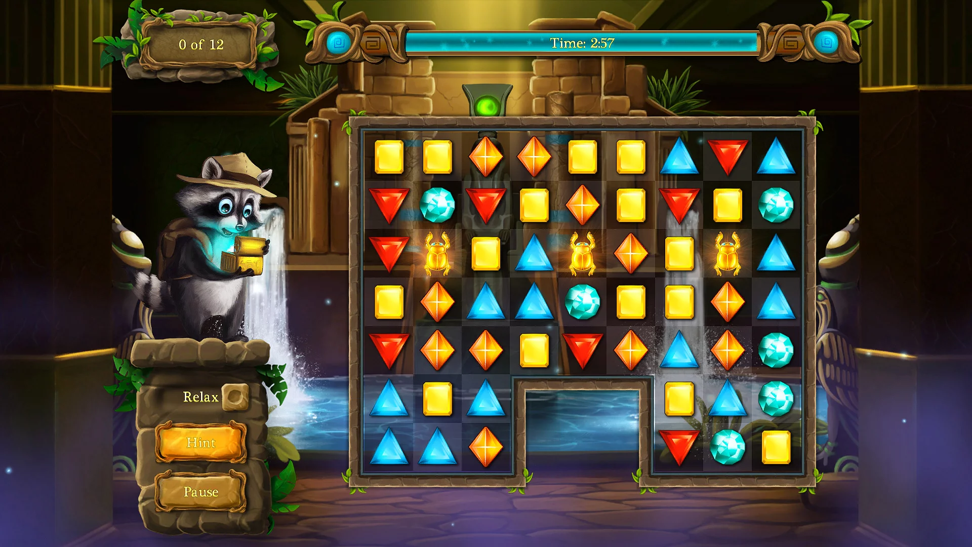 Изображение игры: Ricky Raccoon 2 - Adventures in Egypt