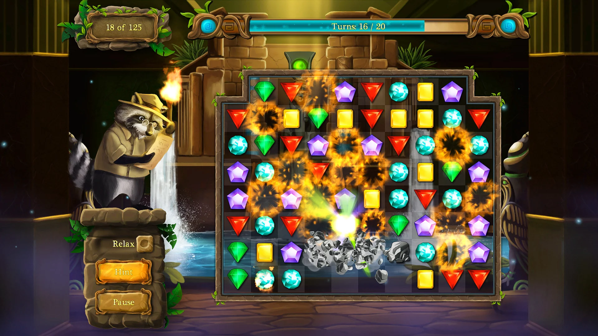 Изображение игры: Ricky Raccoon 2 - Adventures in Egypt