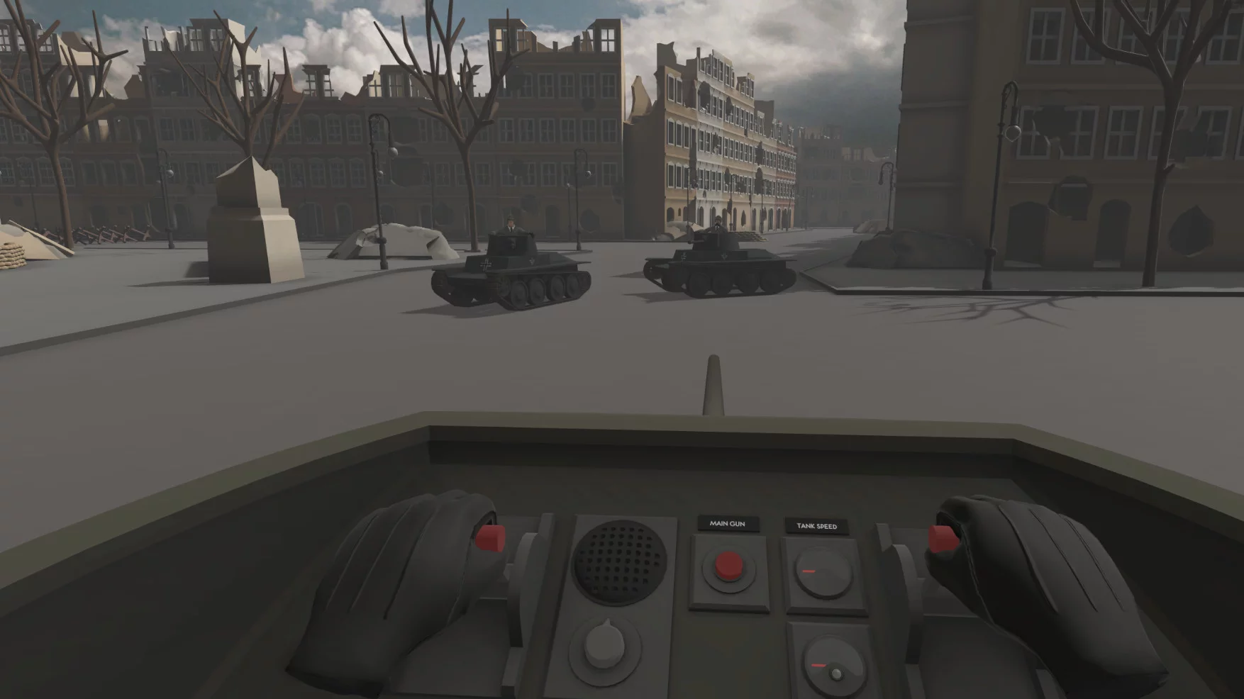 Изображение игры: Tanks VR