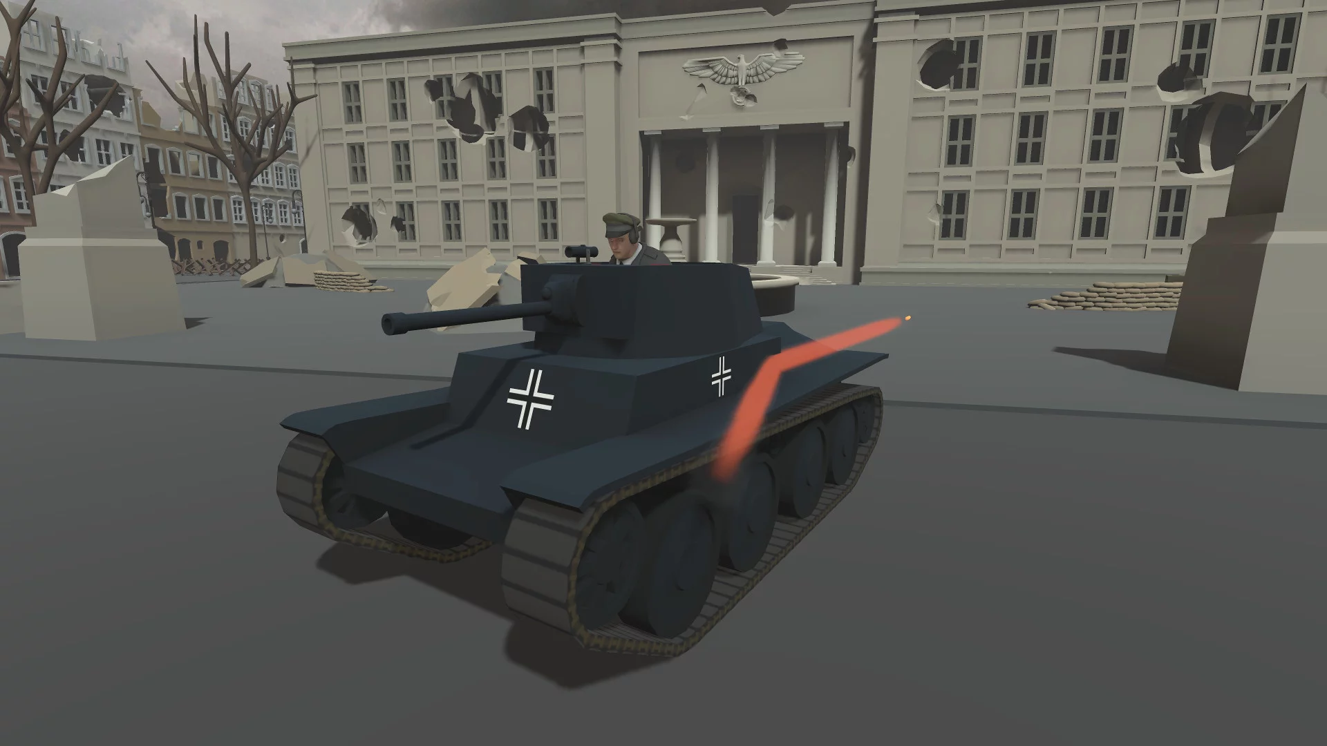 Изображение игры: Tanks VR