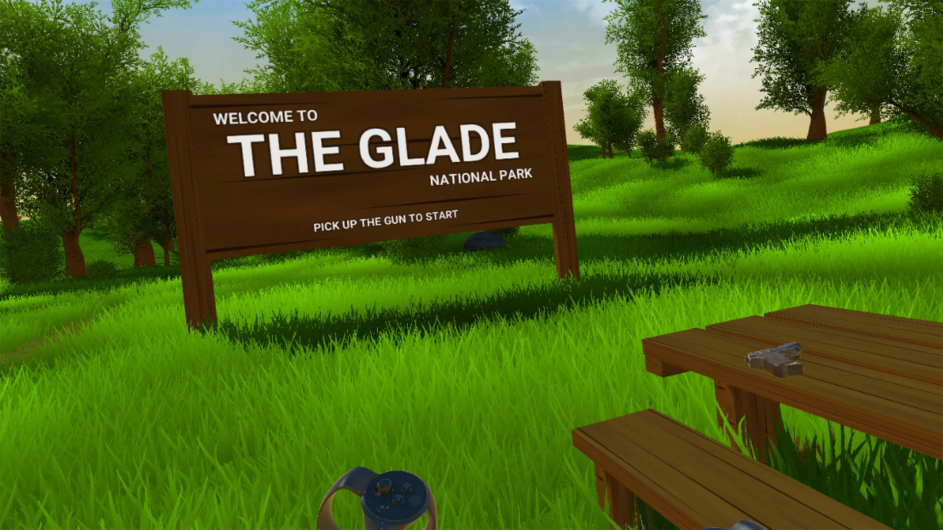 Изображение игры: The Glade
