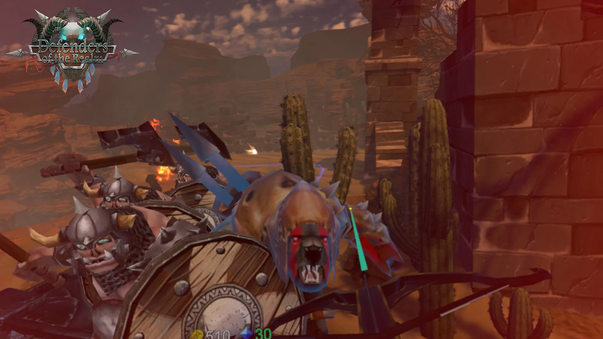 Изображение игры: Defenders of the Realm VR