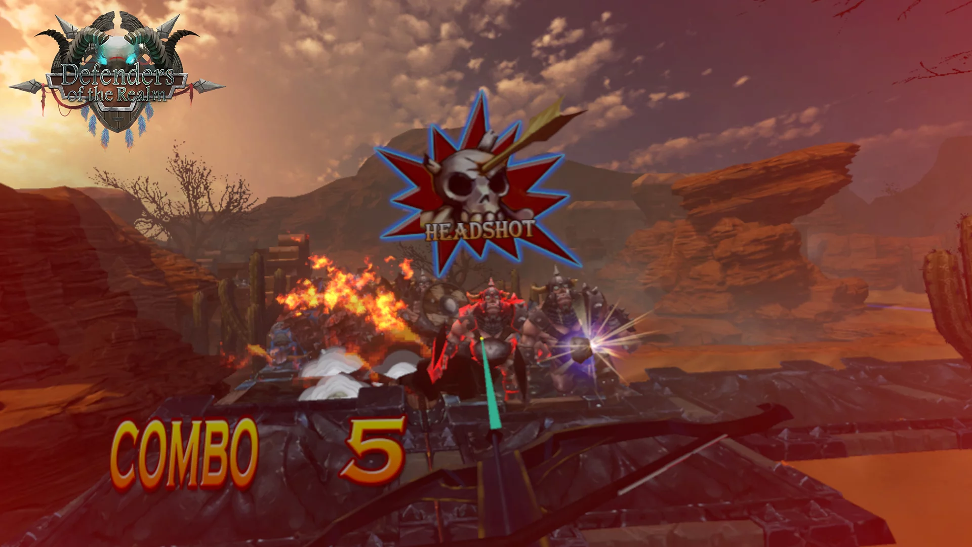 Изображение игры: Defenders of the Realm VR