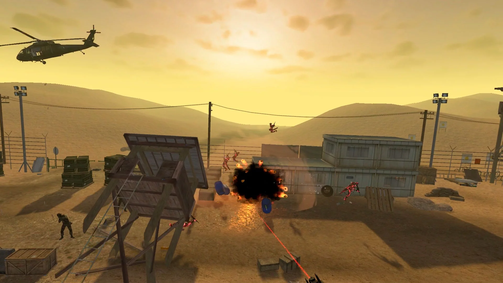 Изображение игры: Operation Warcade VR