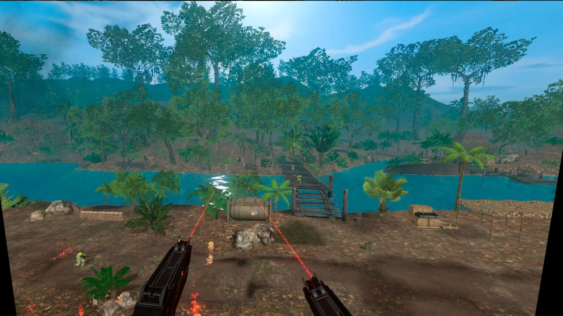 Изображение игры: Operation Warcade VR