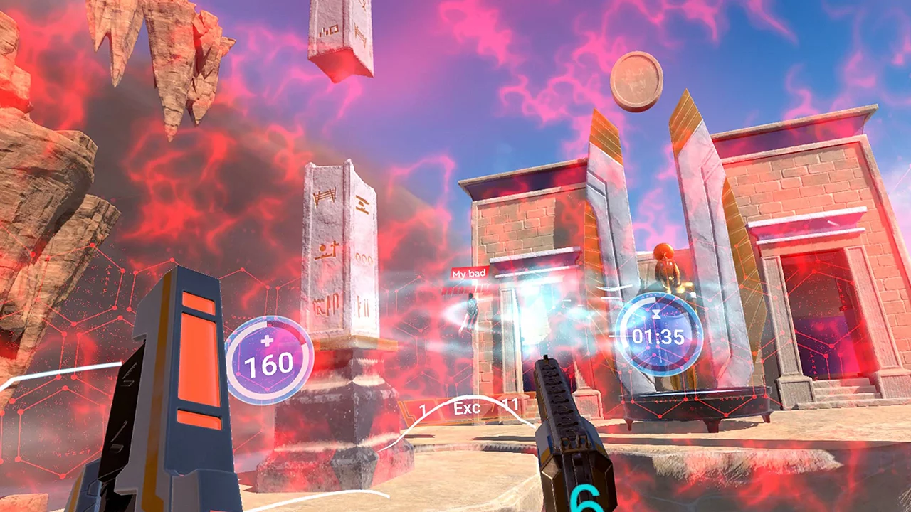 Изображение игры: Skyfront VR