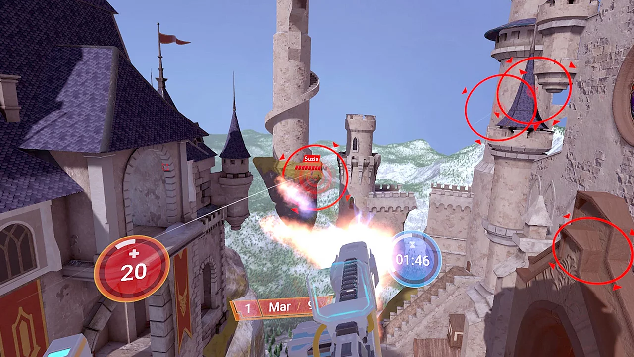Изображение игры: Skyfront VR