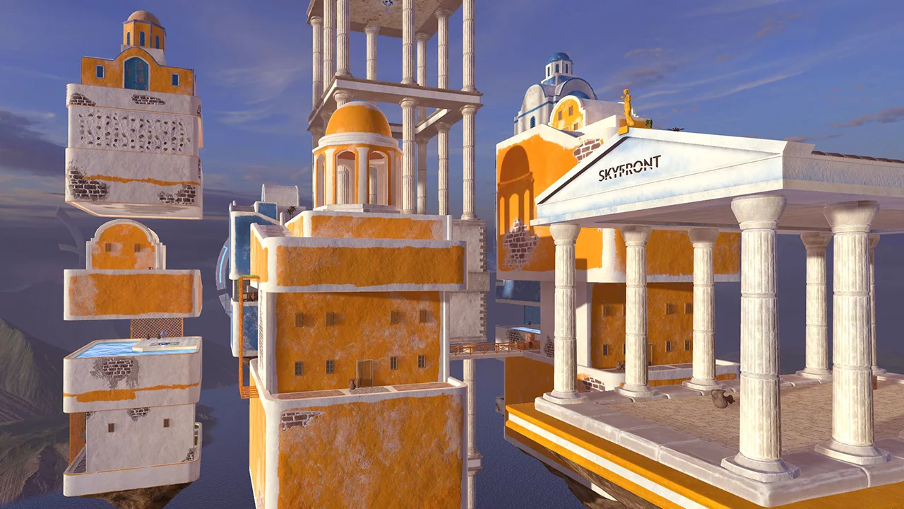 Изображение игры: Skyfront VR