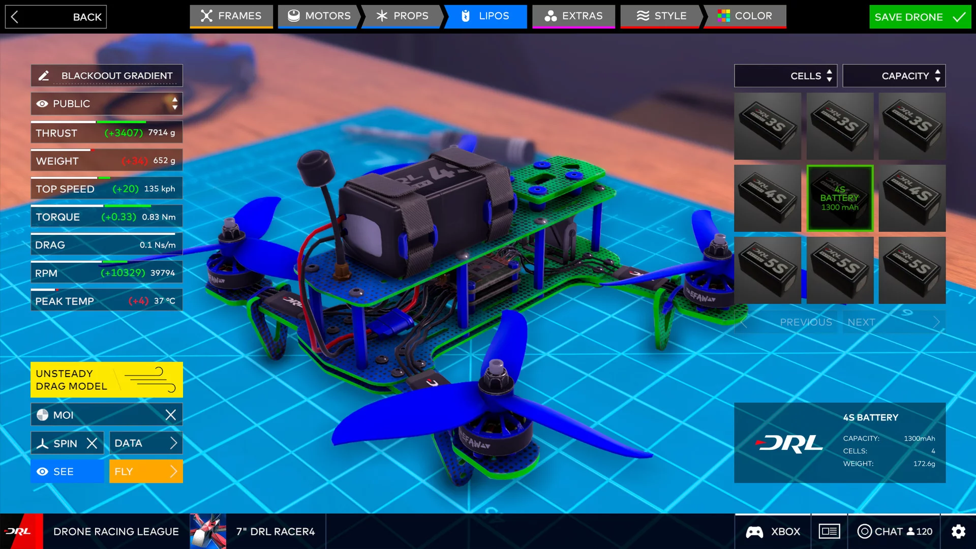 Изображение игры: The Drone Racing League Simulator