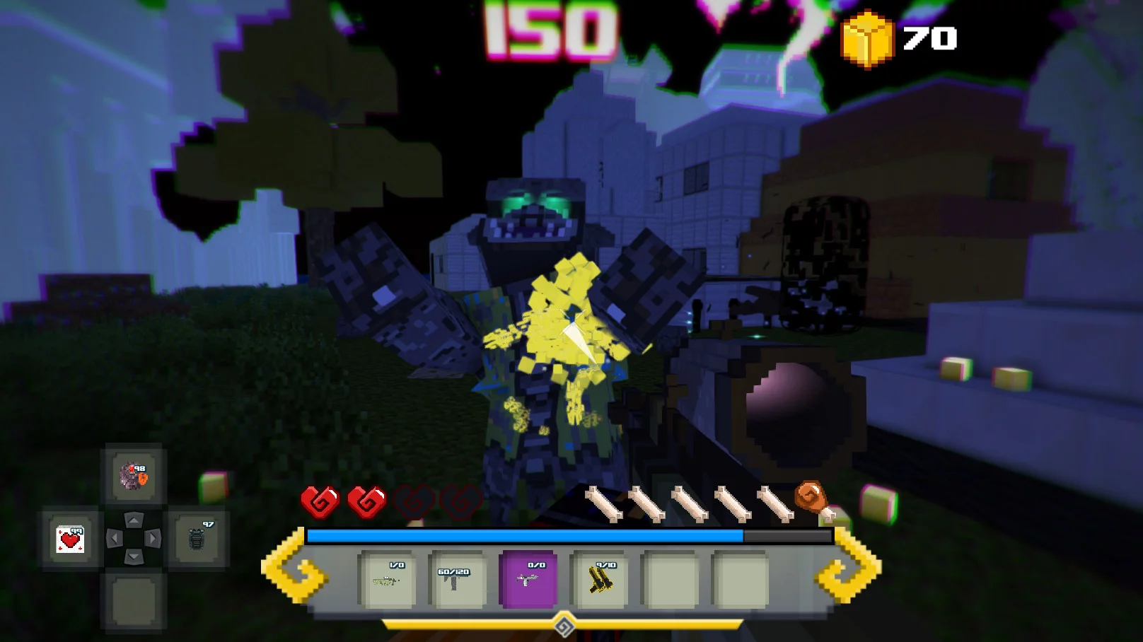 Изображение игры: Block Survival: Legend of the Lost Islands