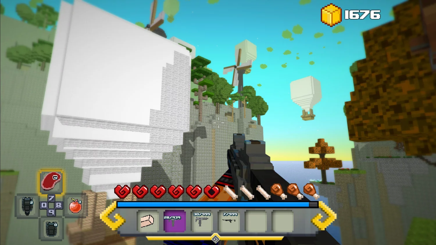 Изображение игры: Block Survival: Legend of the Lost Islands