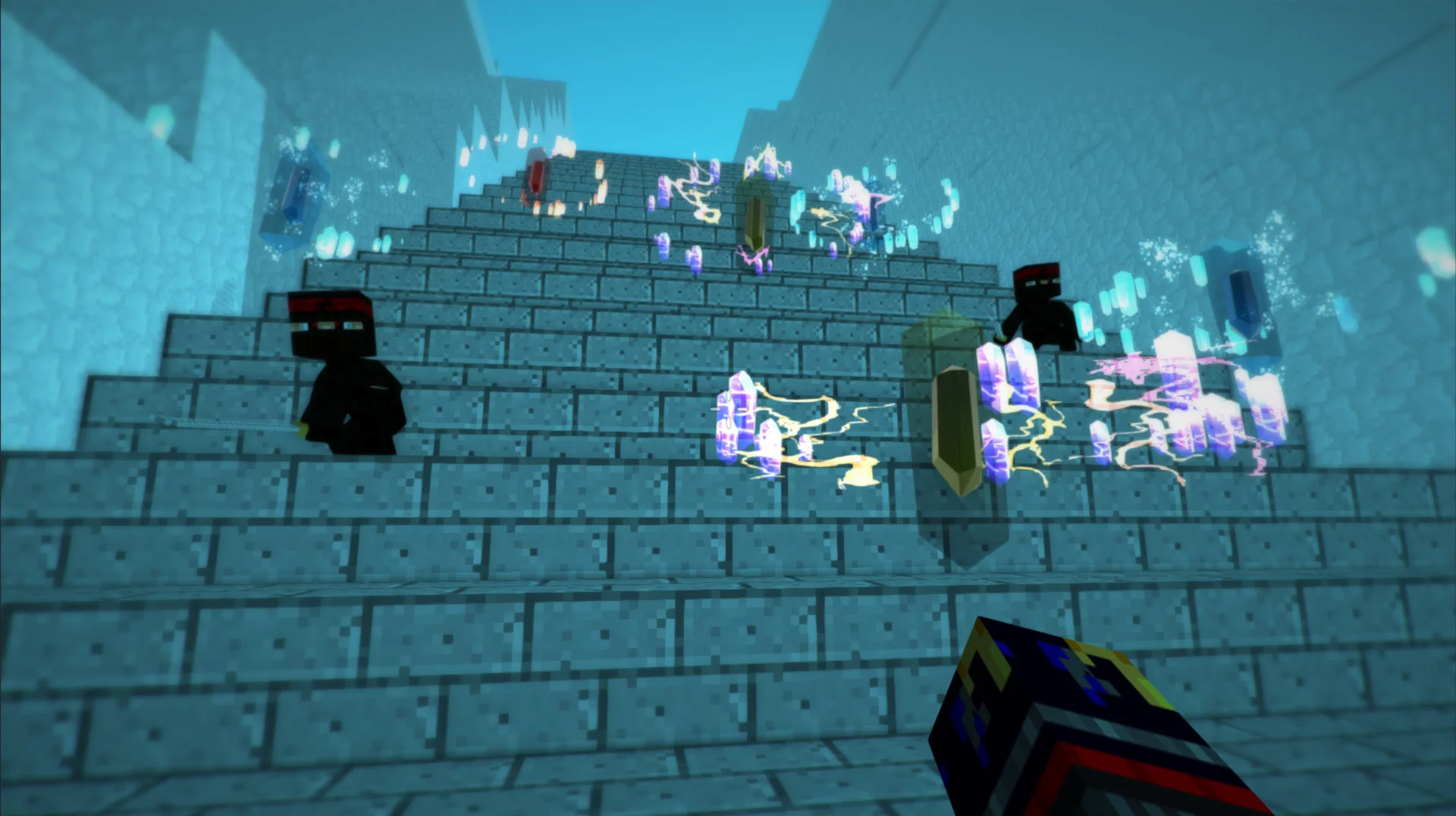 Изображение игры: Block Survival: Legend of the Lost Islands
