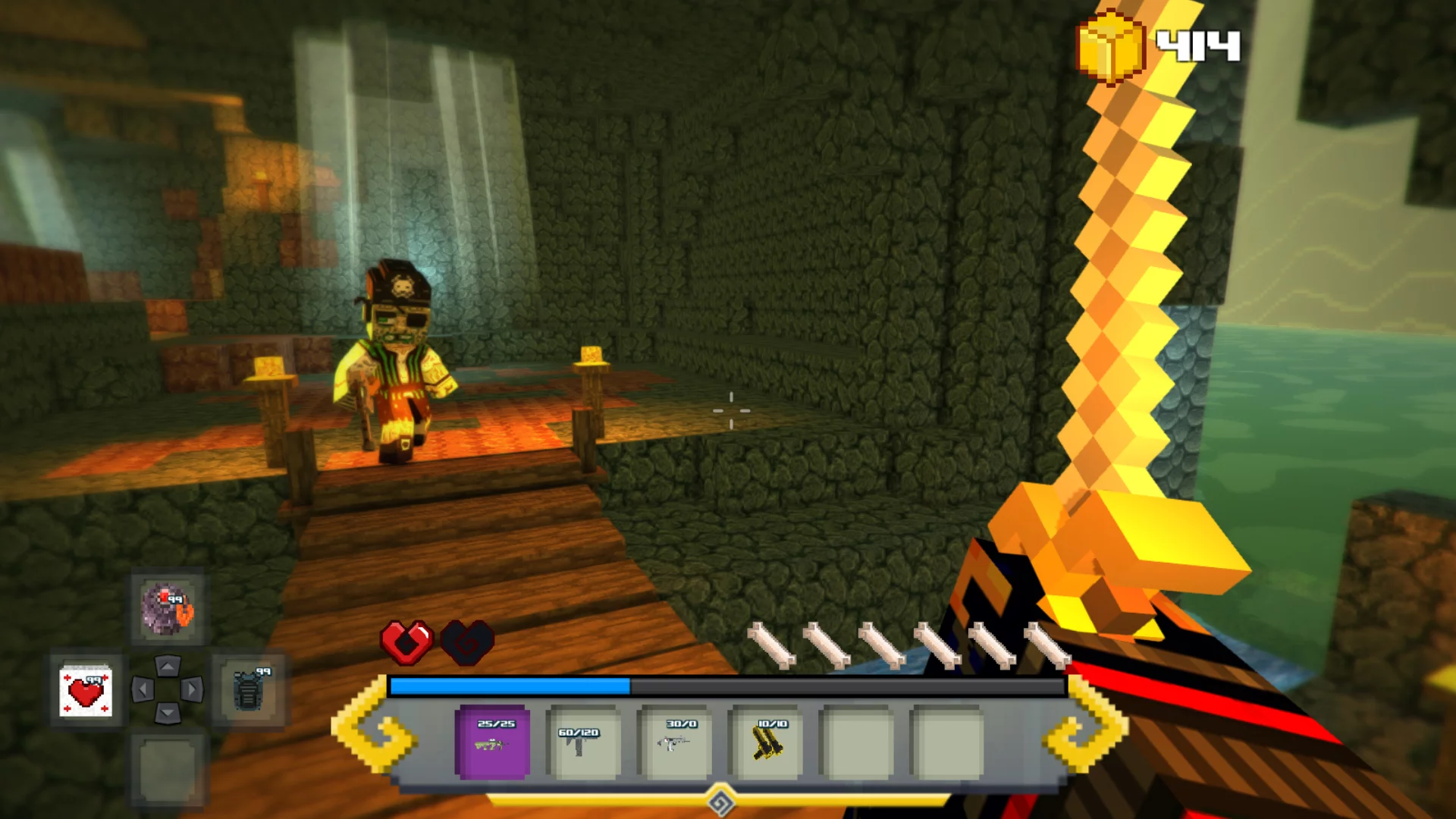Изображение игры: Block Survival: Legend of the Lost Islands