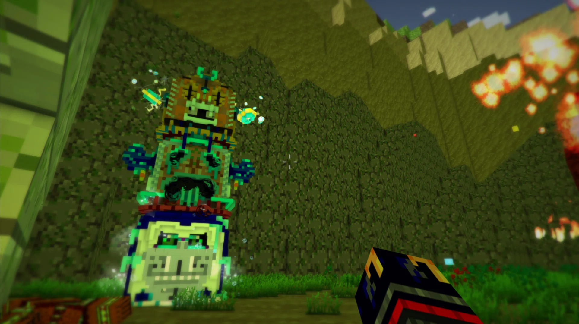 Изображение игры: Block Survival: Legend of the Lost Islands
