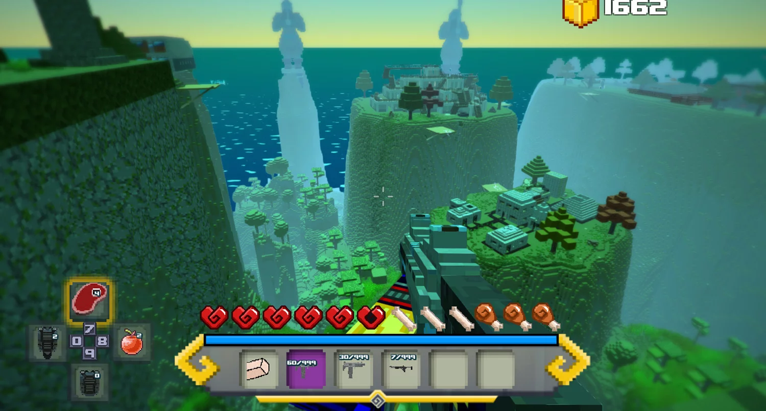 Изображение игры: Block Survival: Legend of the Lost Islands