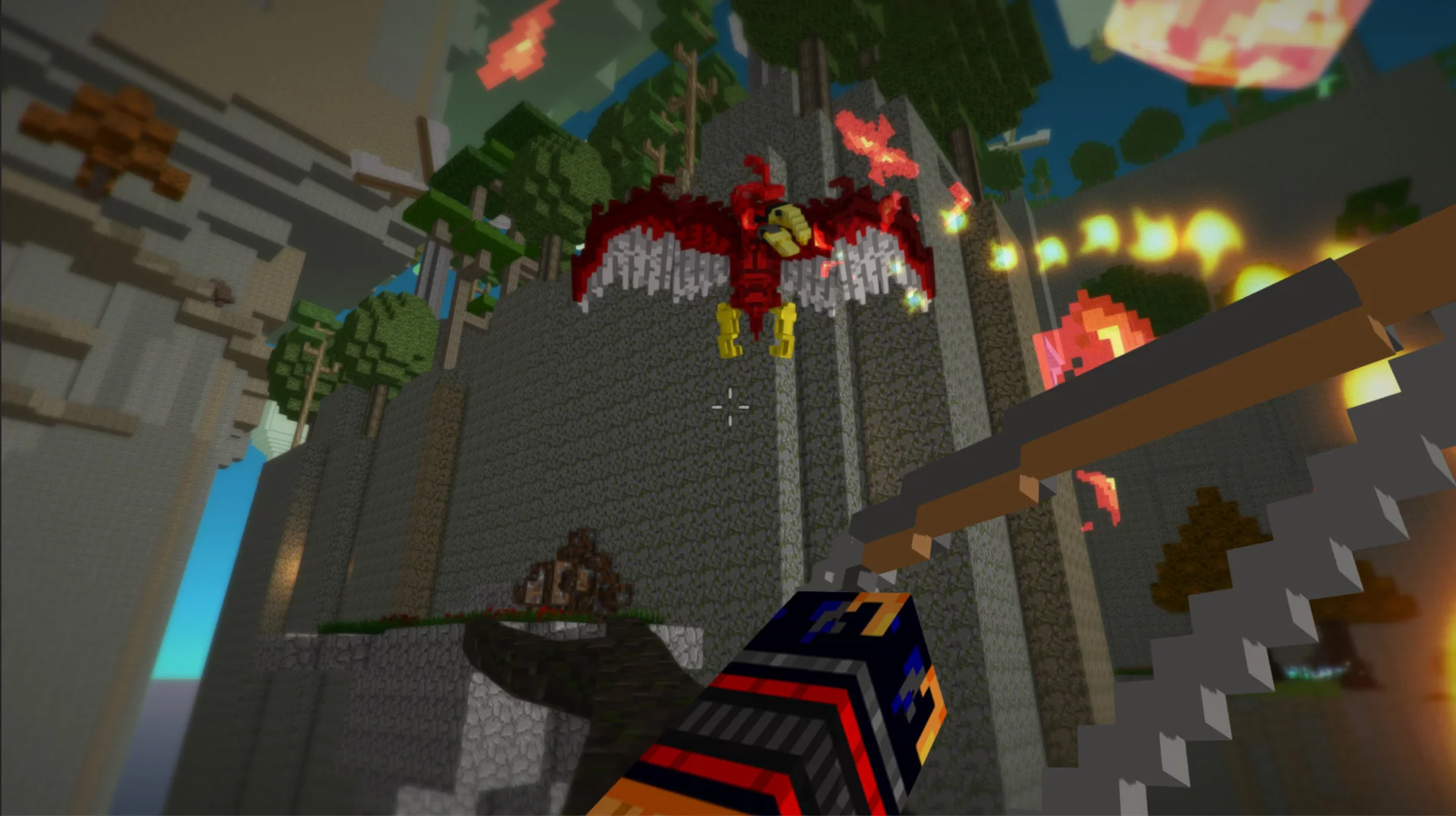 Изображение игры: Block Survival: Legend of the Lost Islands