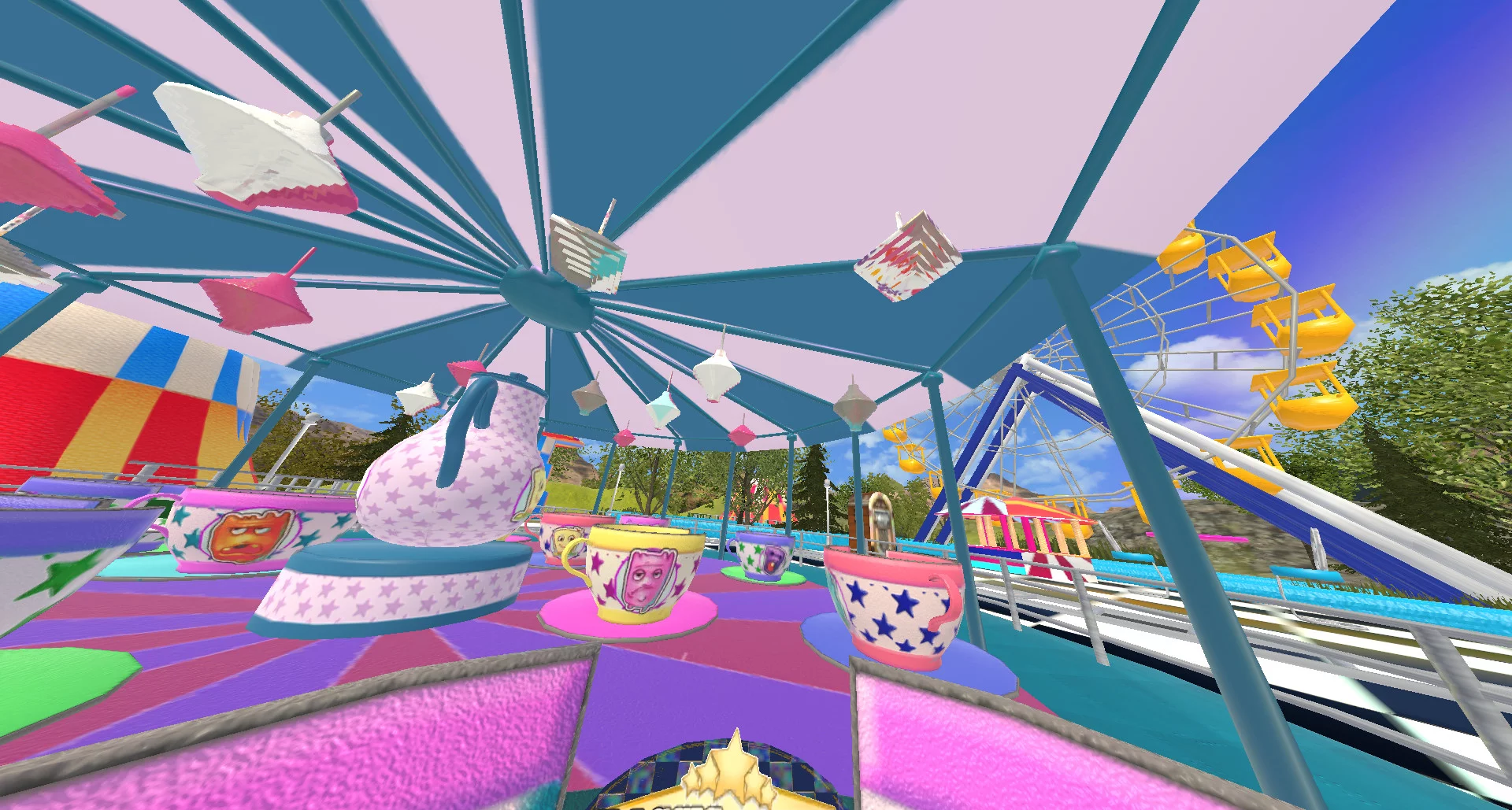 Изображение игры: VR Theme Park Rides