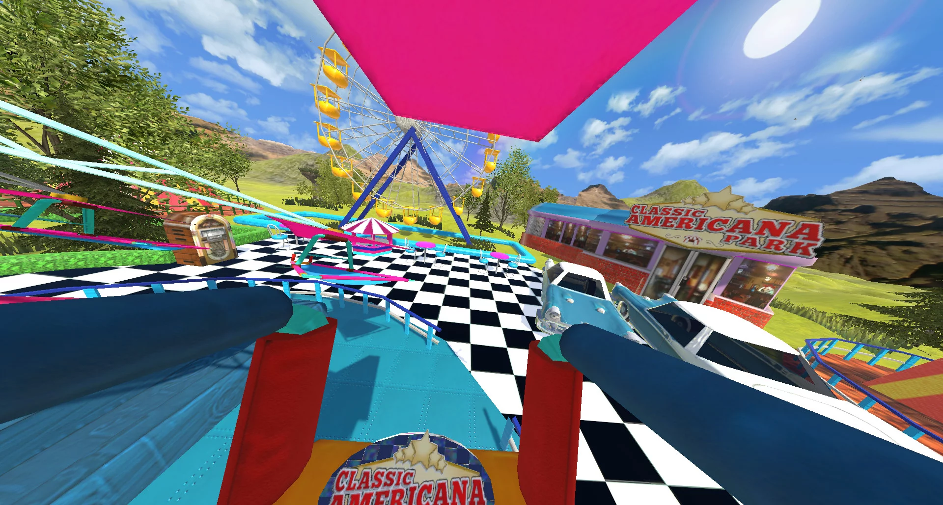 Изображение игры: VR Theme Park Rides