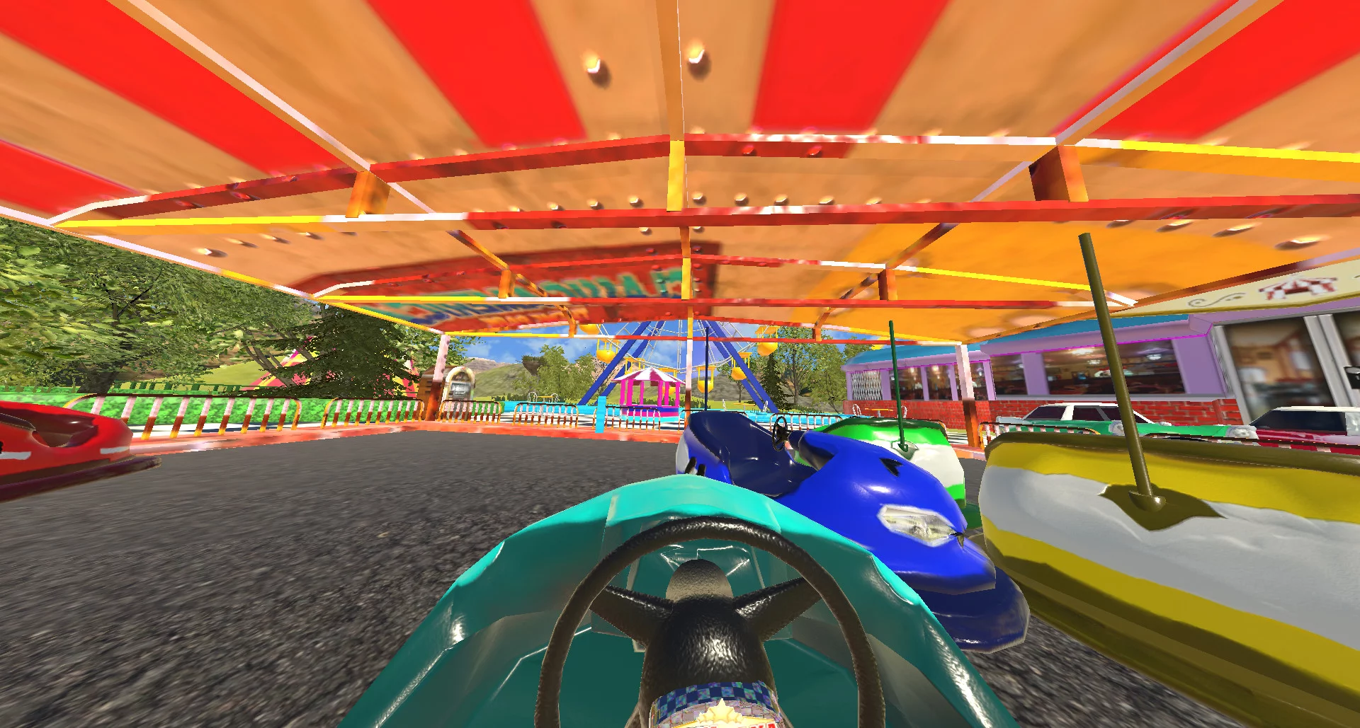 Изображение игры: VR Theme Park Rides