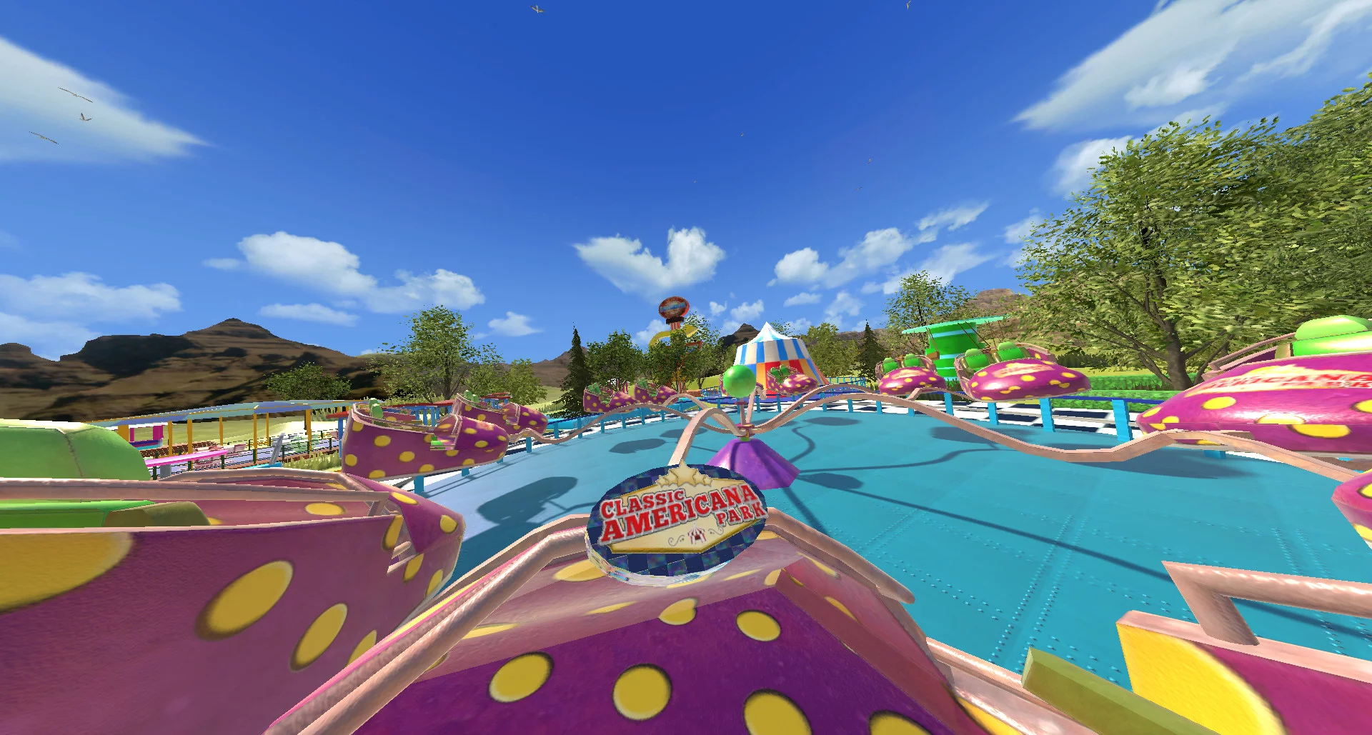 Изображение игры: VR Theme Park Rides