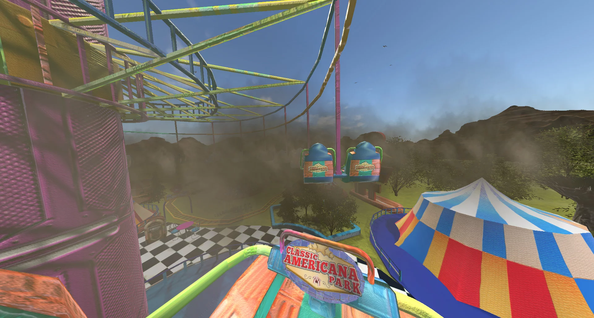 Изображение игры: VR Theme Park Rides