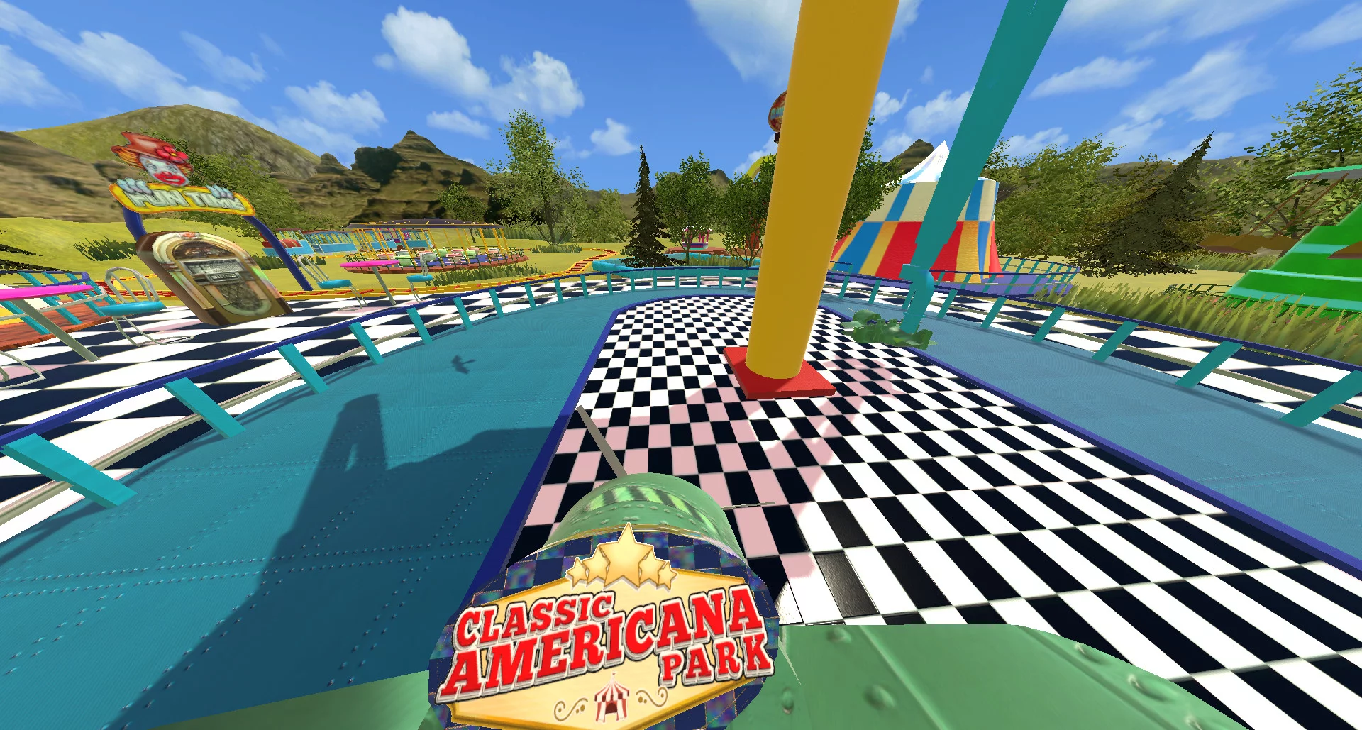 Изображение игры: VR Theme Park Rides