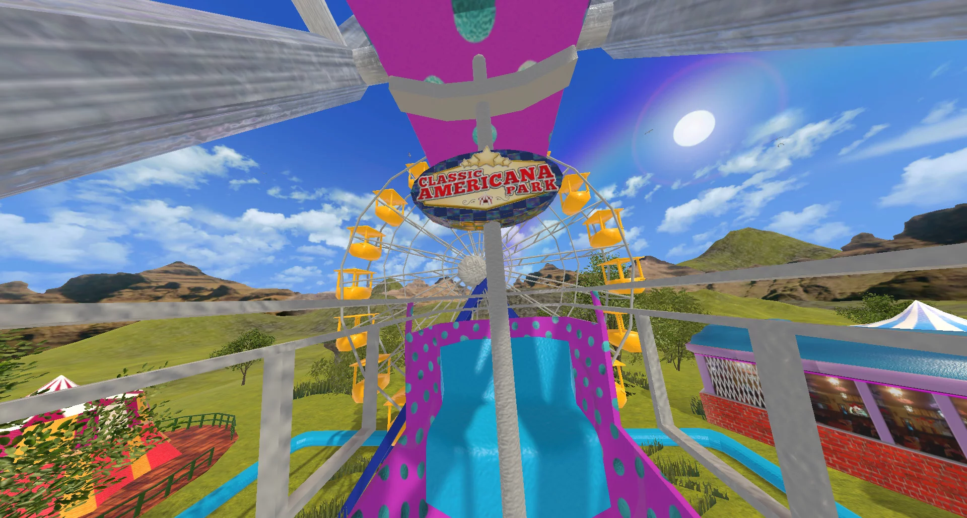 Изображение игры: VR Theme Park Rides