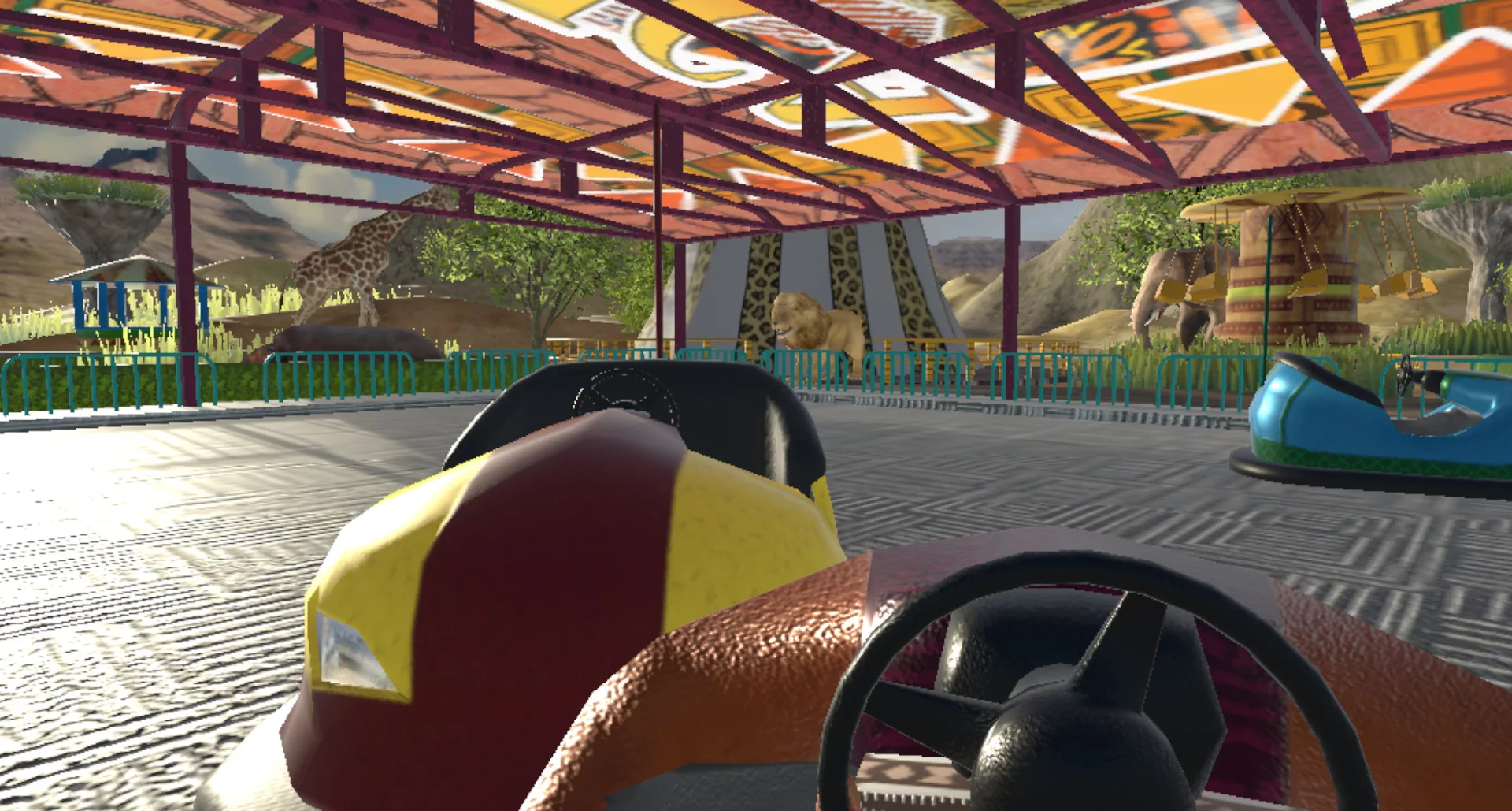 Изображение игры: VR Theme Park Rides