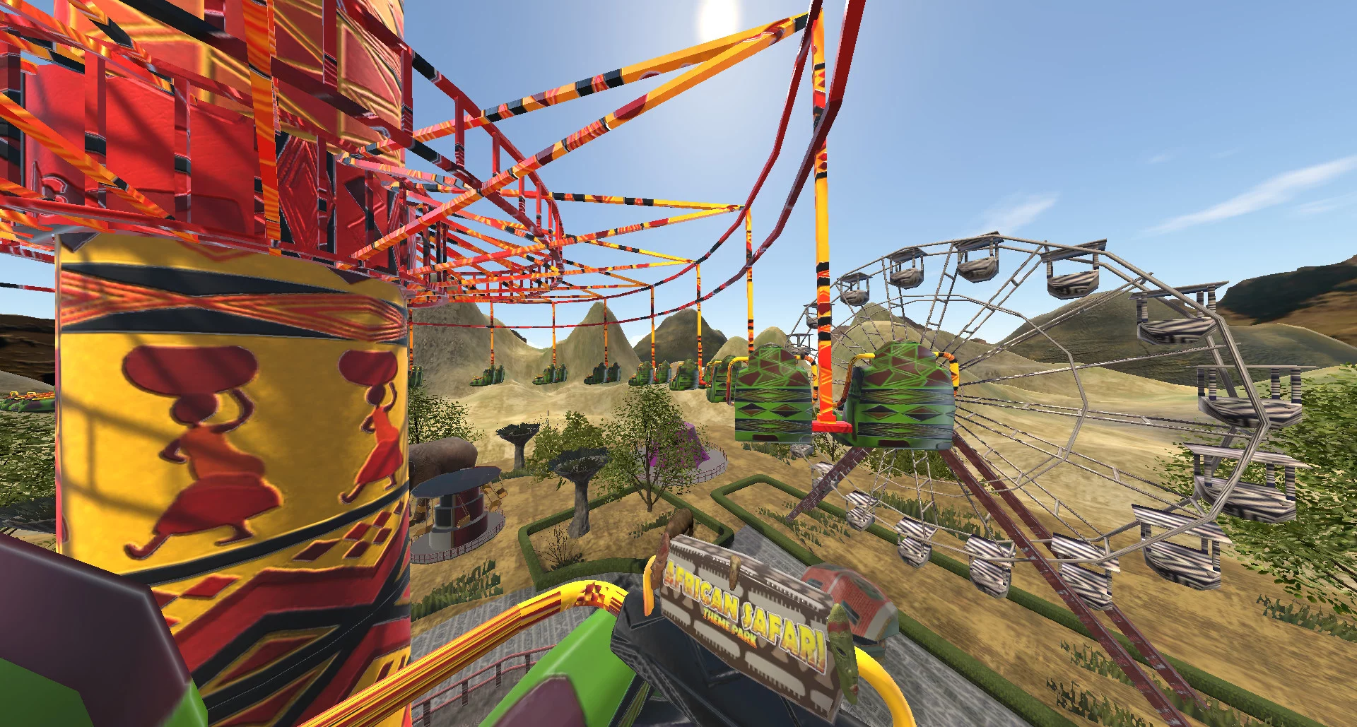 Изображение игры: VR Theme Park Rides