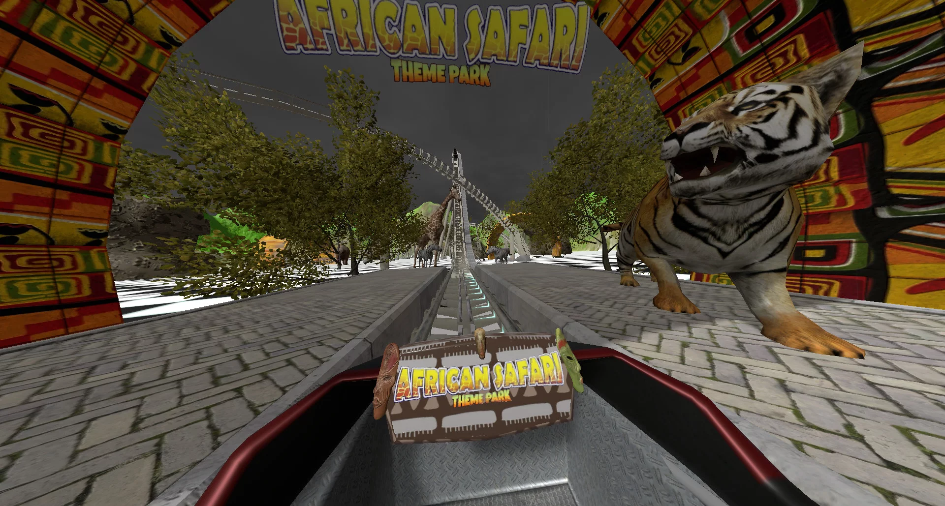 Изображение игры: VR Theme Park Rides