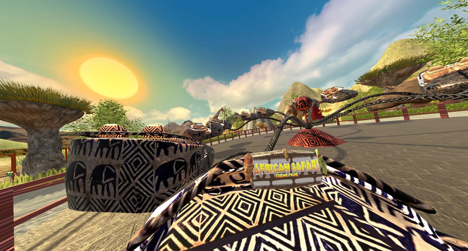 Изображение игры: VR Theme Park Rides