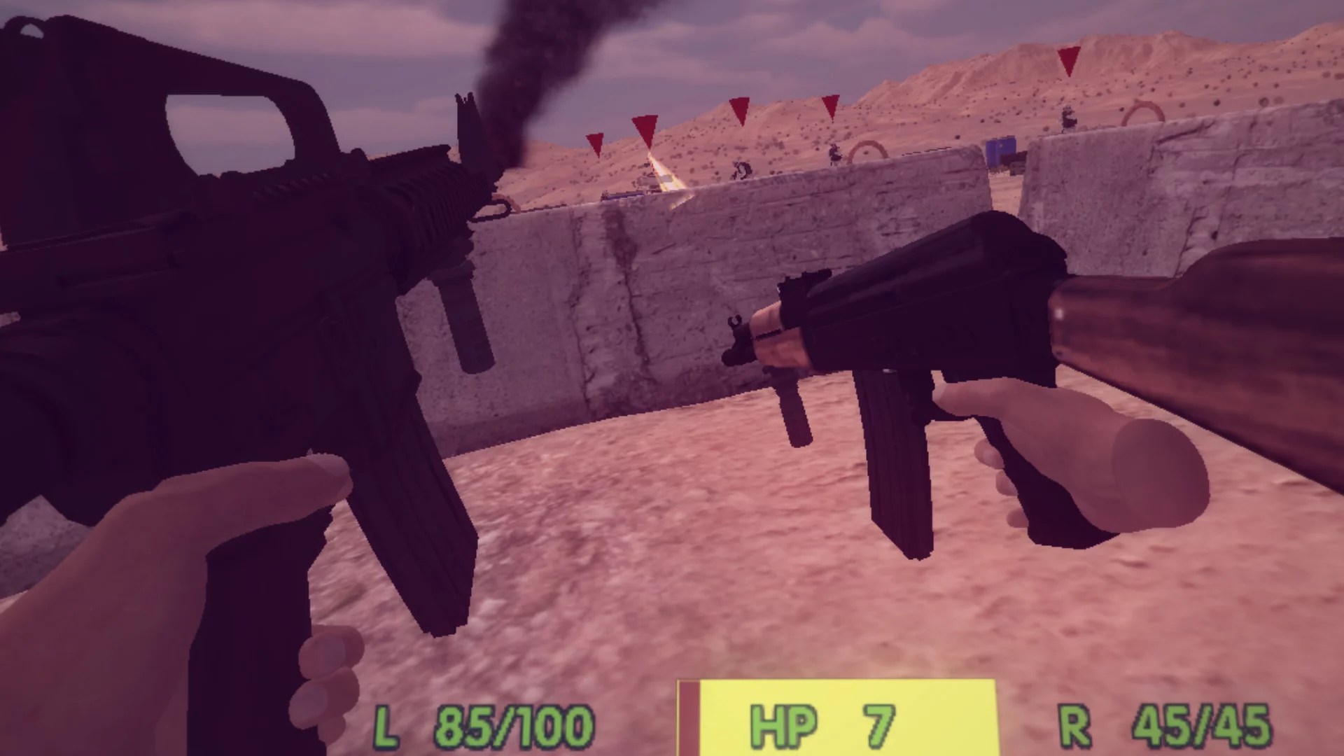 Изображение игры: Iron Defense VR