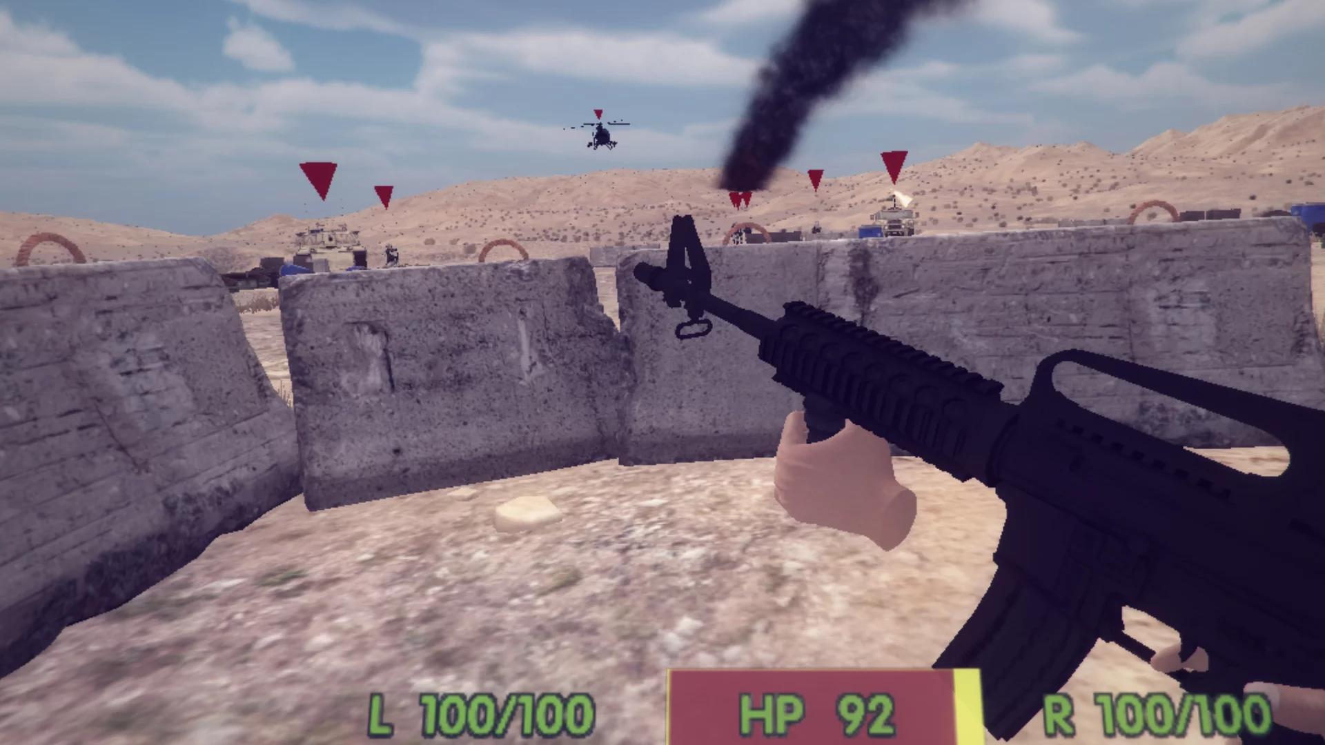 Изображение игры: Iron Defense VR