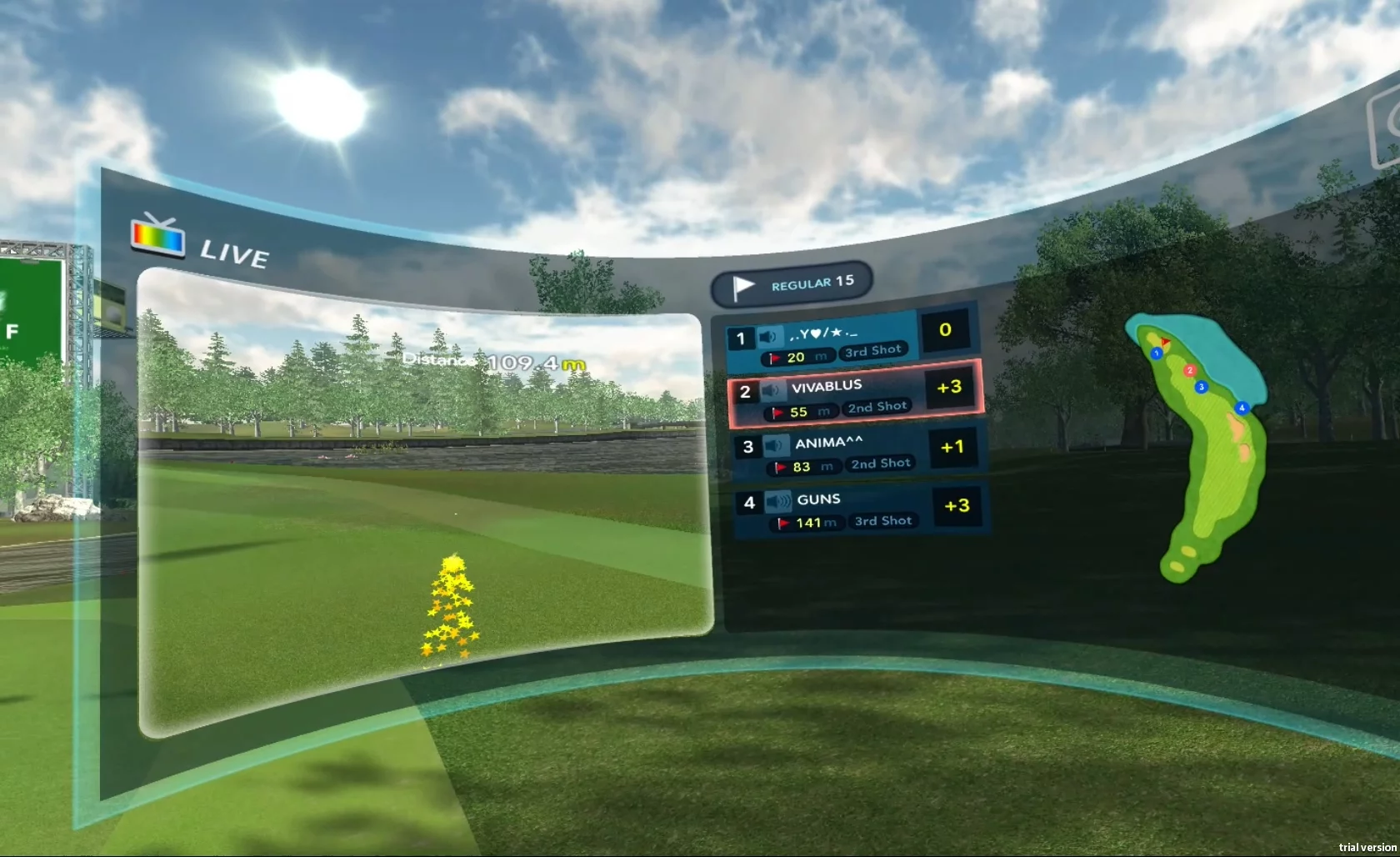 Изображение игры: Everyday Golf VR