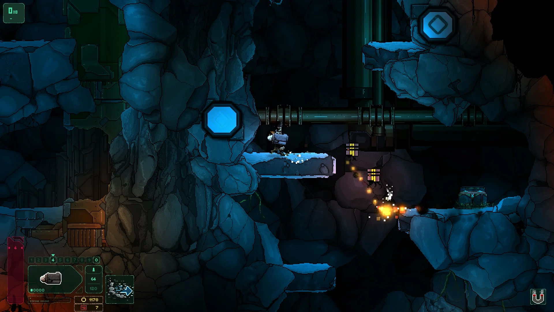 Изображение игры: Botlike - a robot's rampage
