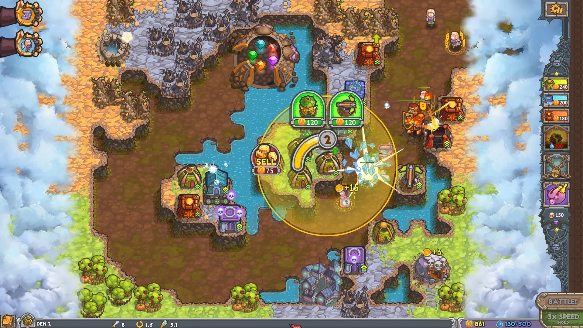Изображение игры: Cursed Treasure 2