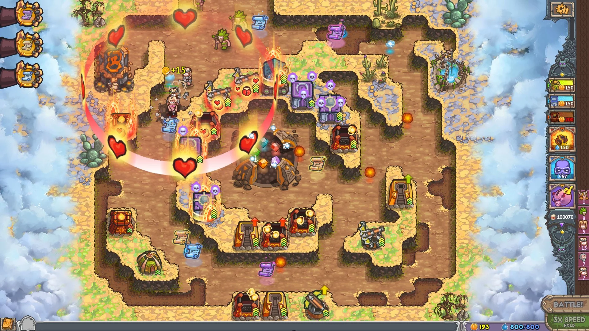 Изображение игры: Cursed Treasure 2