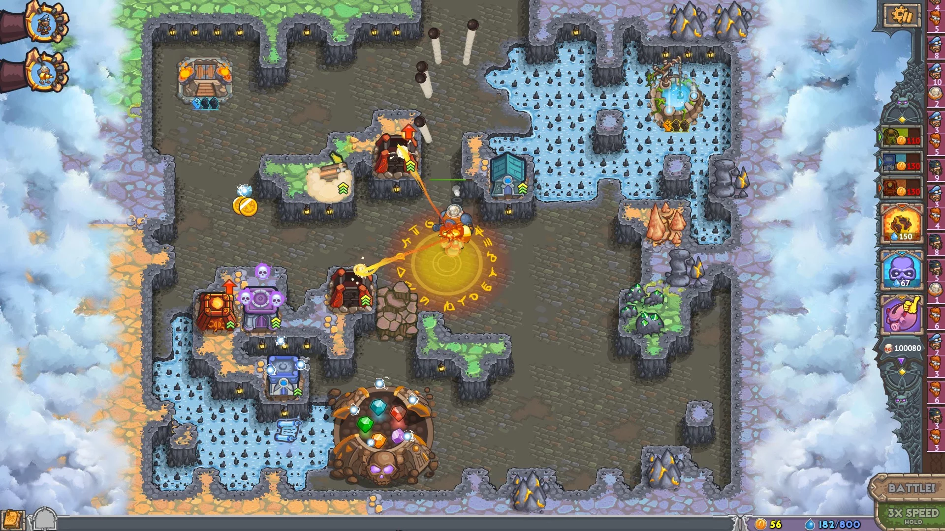 Изображение игры: Cursed Treasure 2