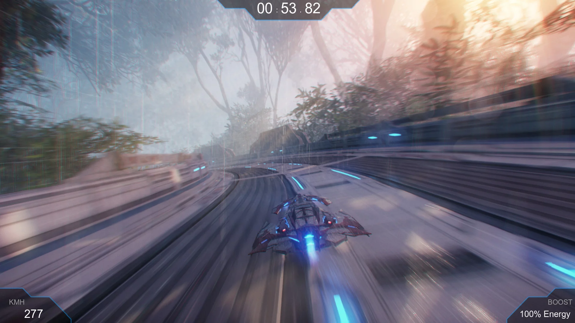 Изображение игры: Racing Glider