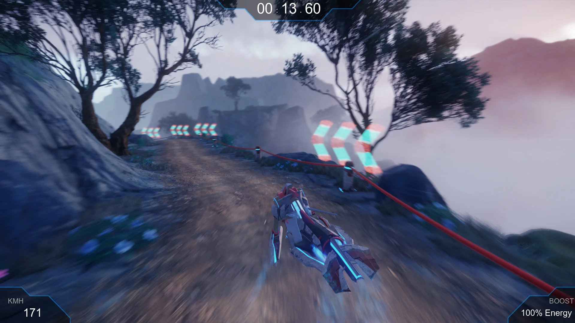 Изображение игры: Racing Glider