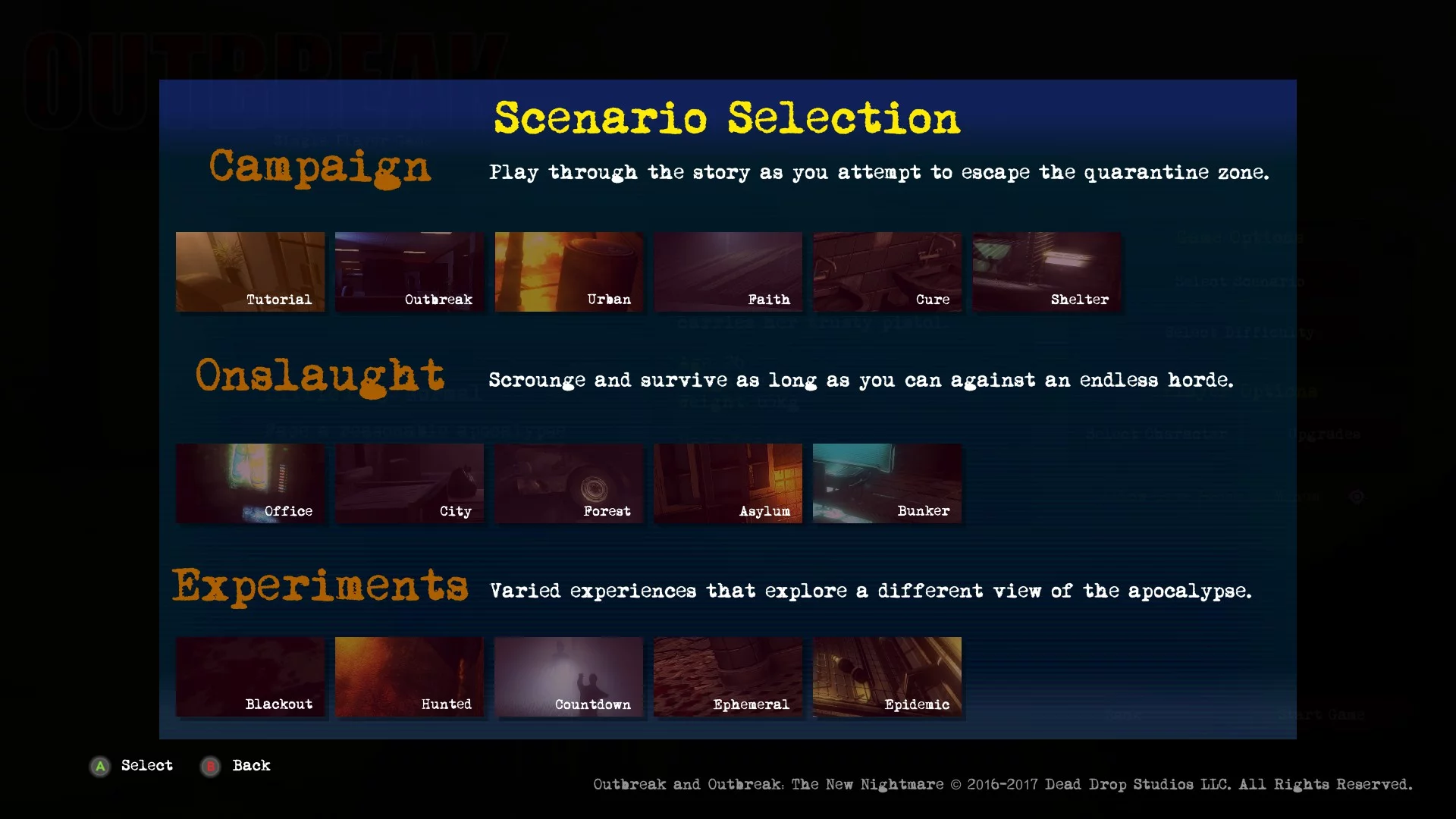 Изображение игры: Outbreak: The New Nightmare