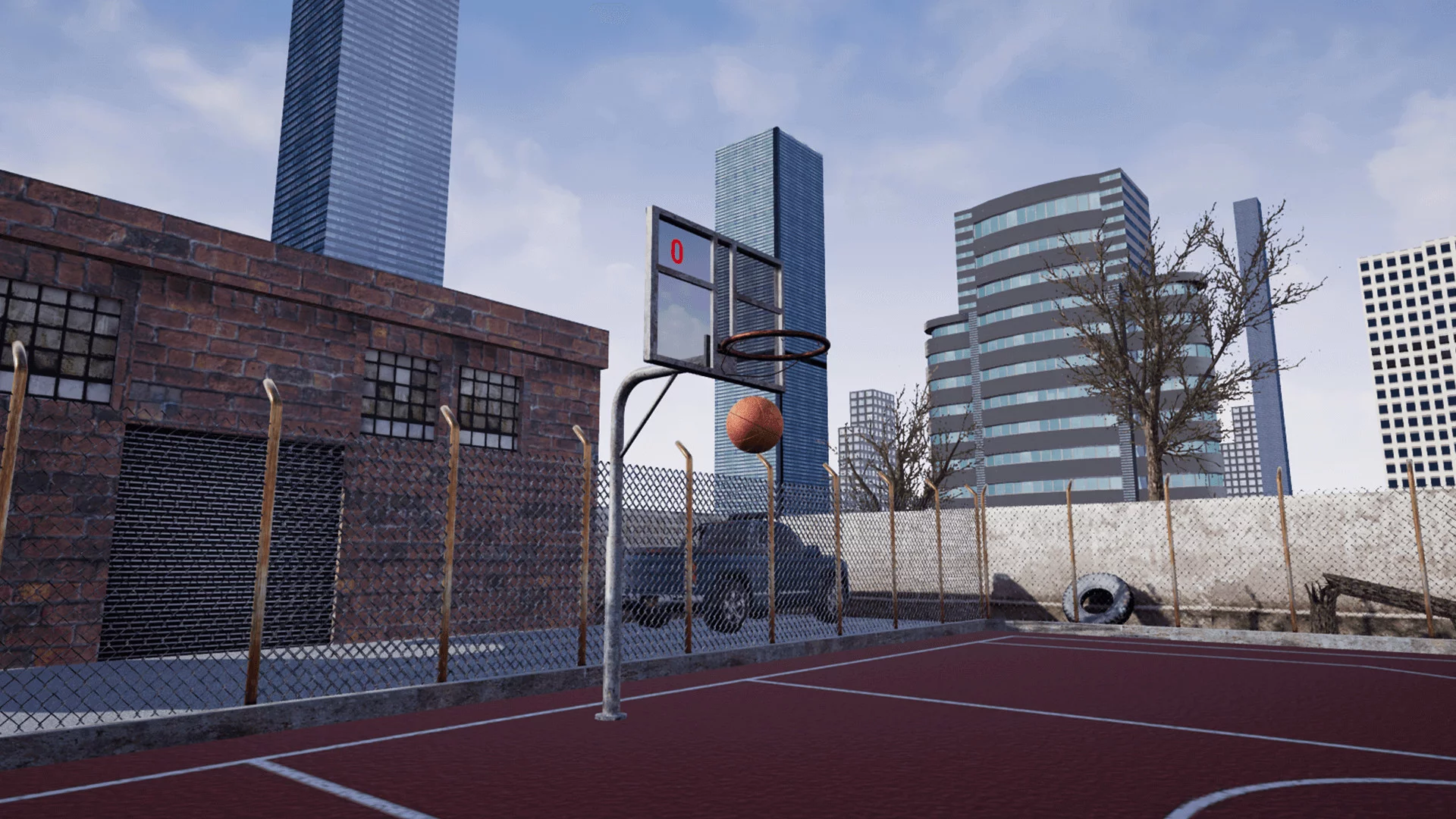 Изображение игры: Streetball VR