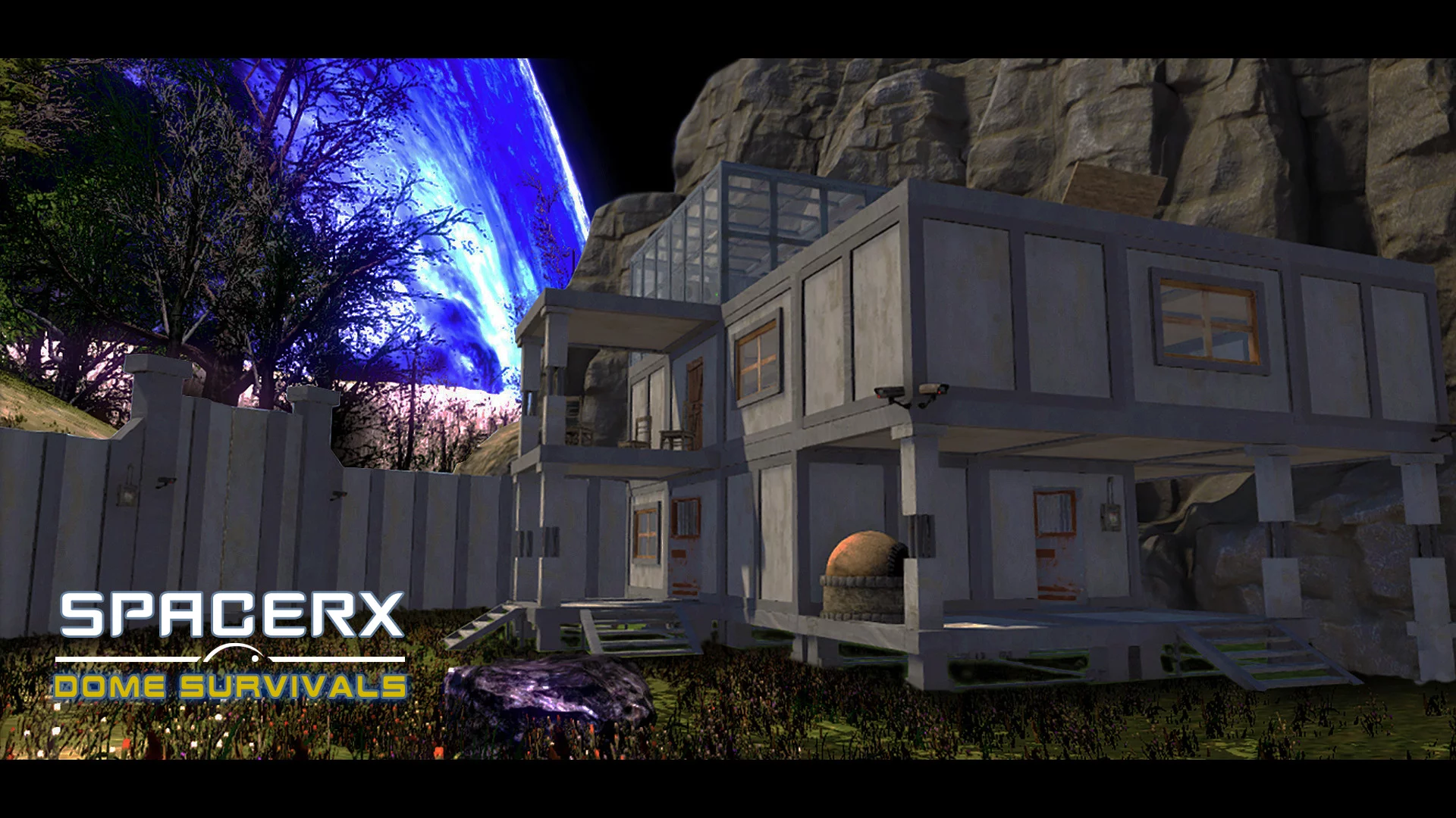 Изображение игры: SpacerX - Dome Survivals