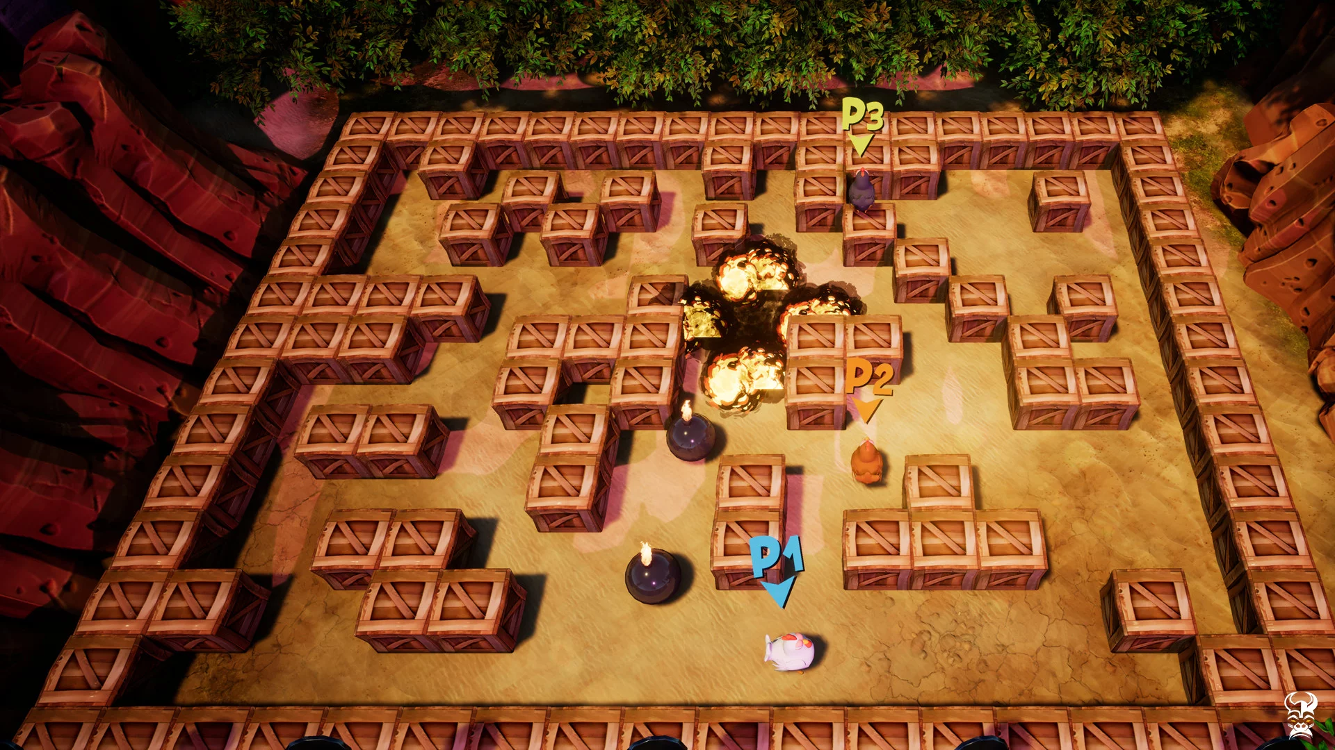 Изображение игры: Chickens Madness